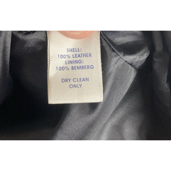 Rebecca Minkoff Black Leather Mini Dress Sz 8 Sleeveless Fit and Flare Edgy - Picture 10 of 11